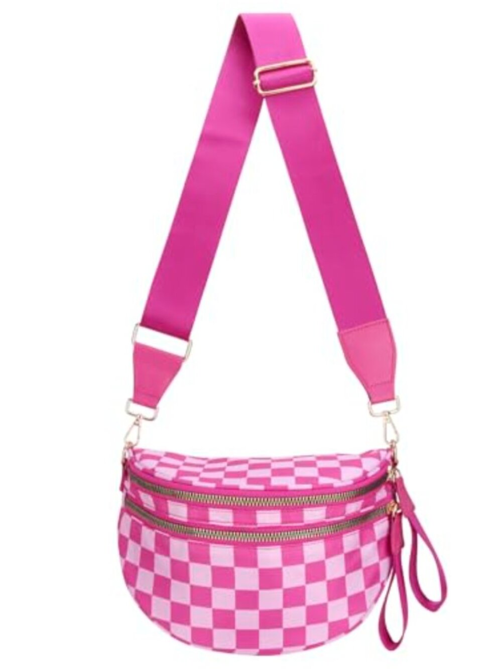 Waterproof Nylon Crossbody Bag Adjustable Strap Travel